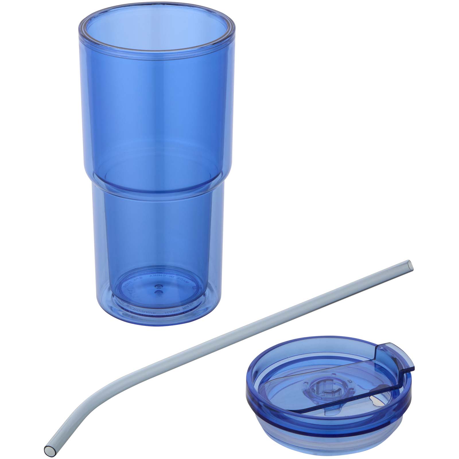 Gobelet en plastique à double paroi Archer de 480 ml