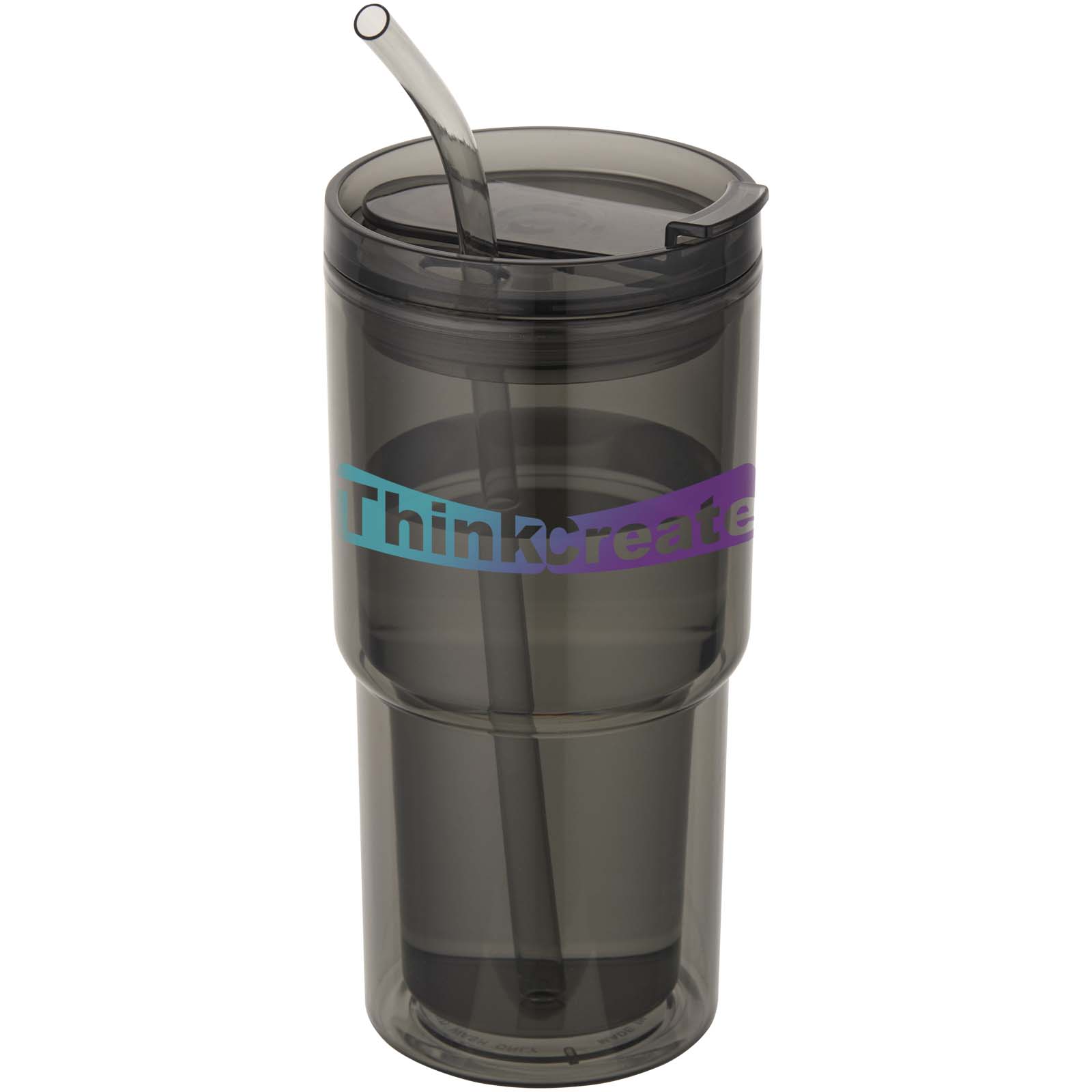 Gobelet en plastique à double paroi Archer de 480 ml