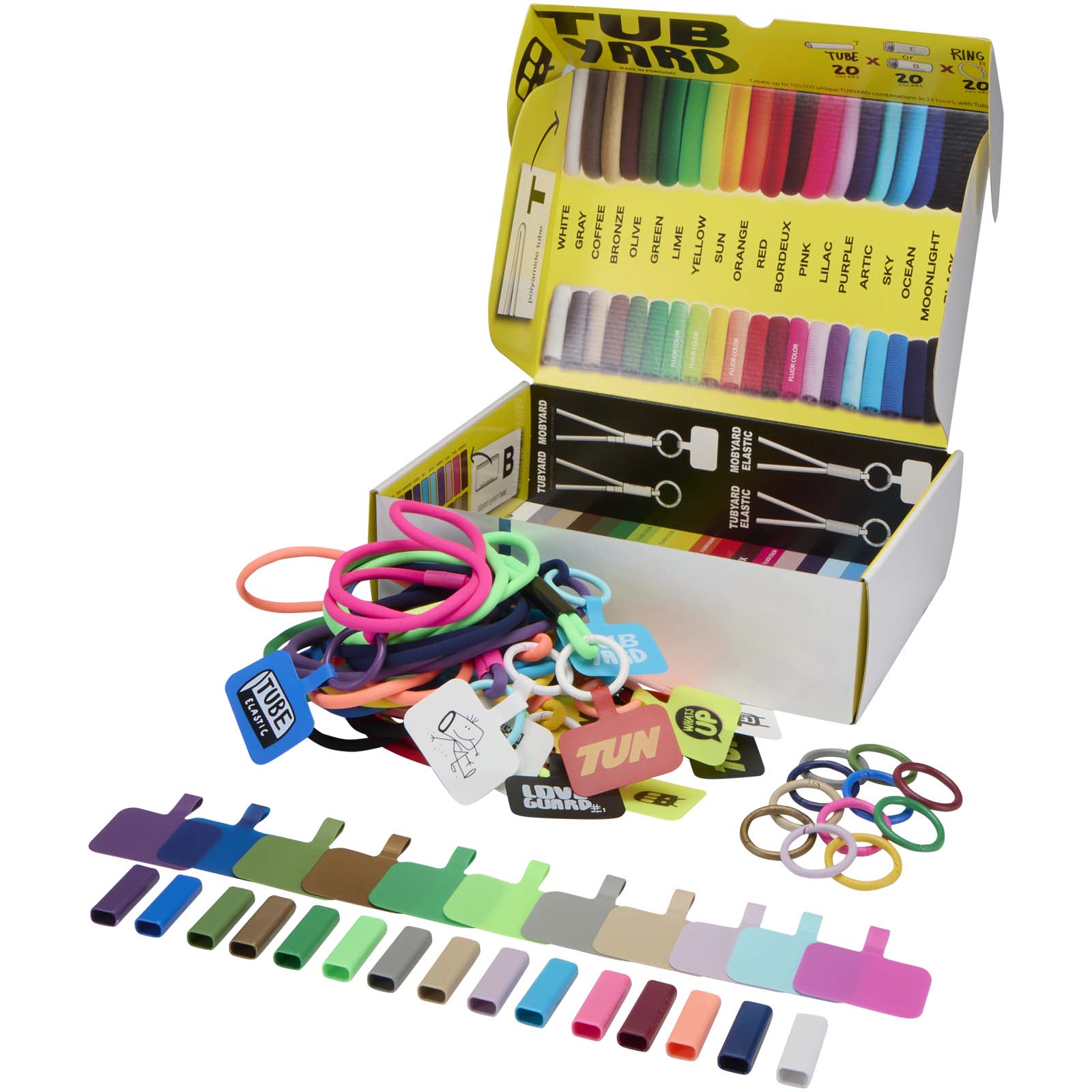 Coffret d'échantillons de cordons Tubyard
