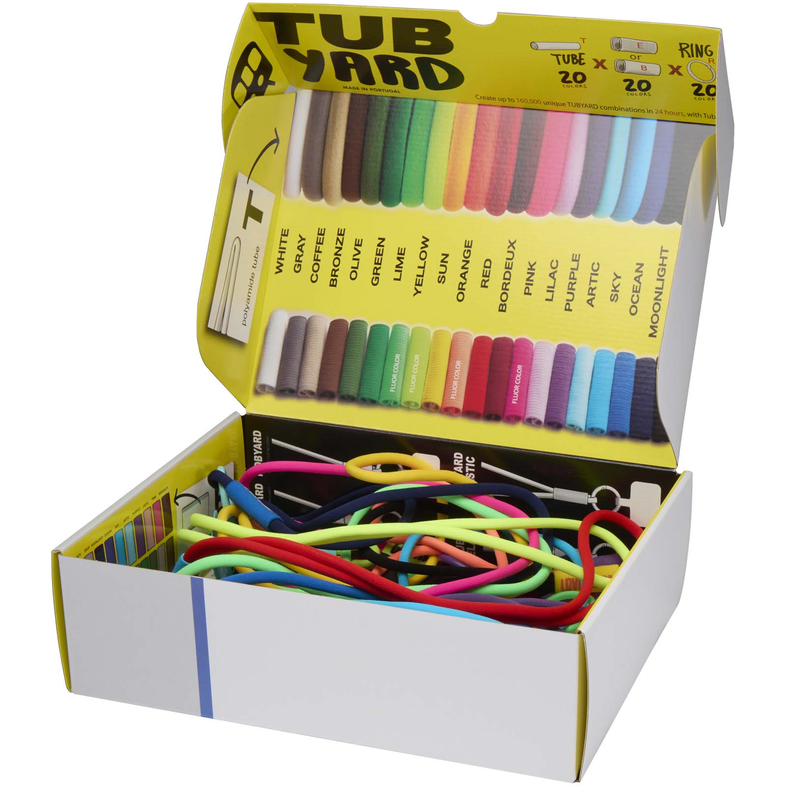 Coffret d'échantillons de cordons Tubyard