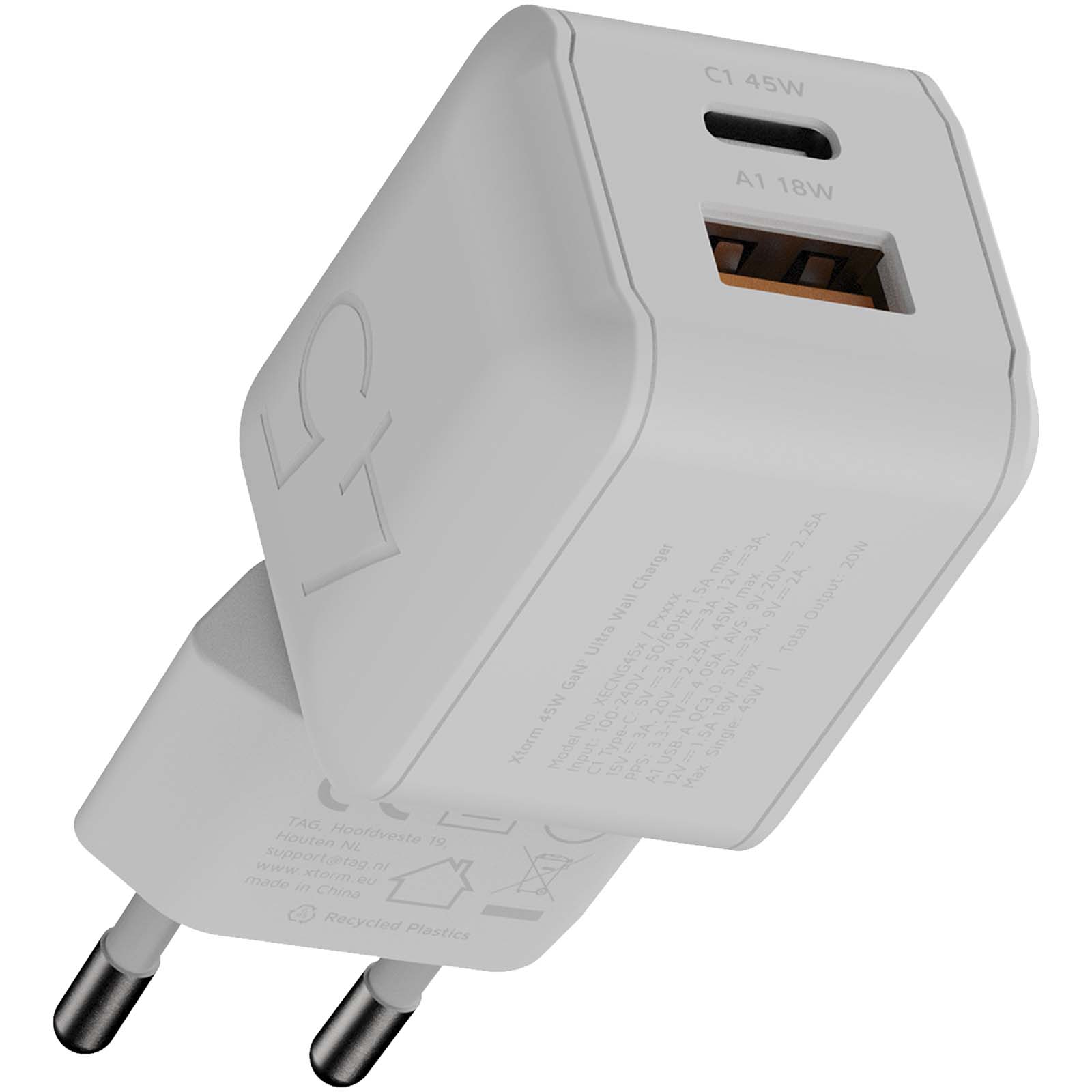Chargeur mural Xtorm 45 W NextGen