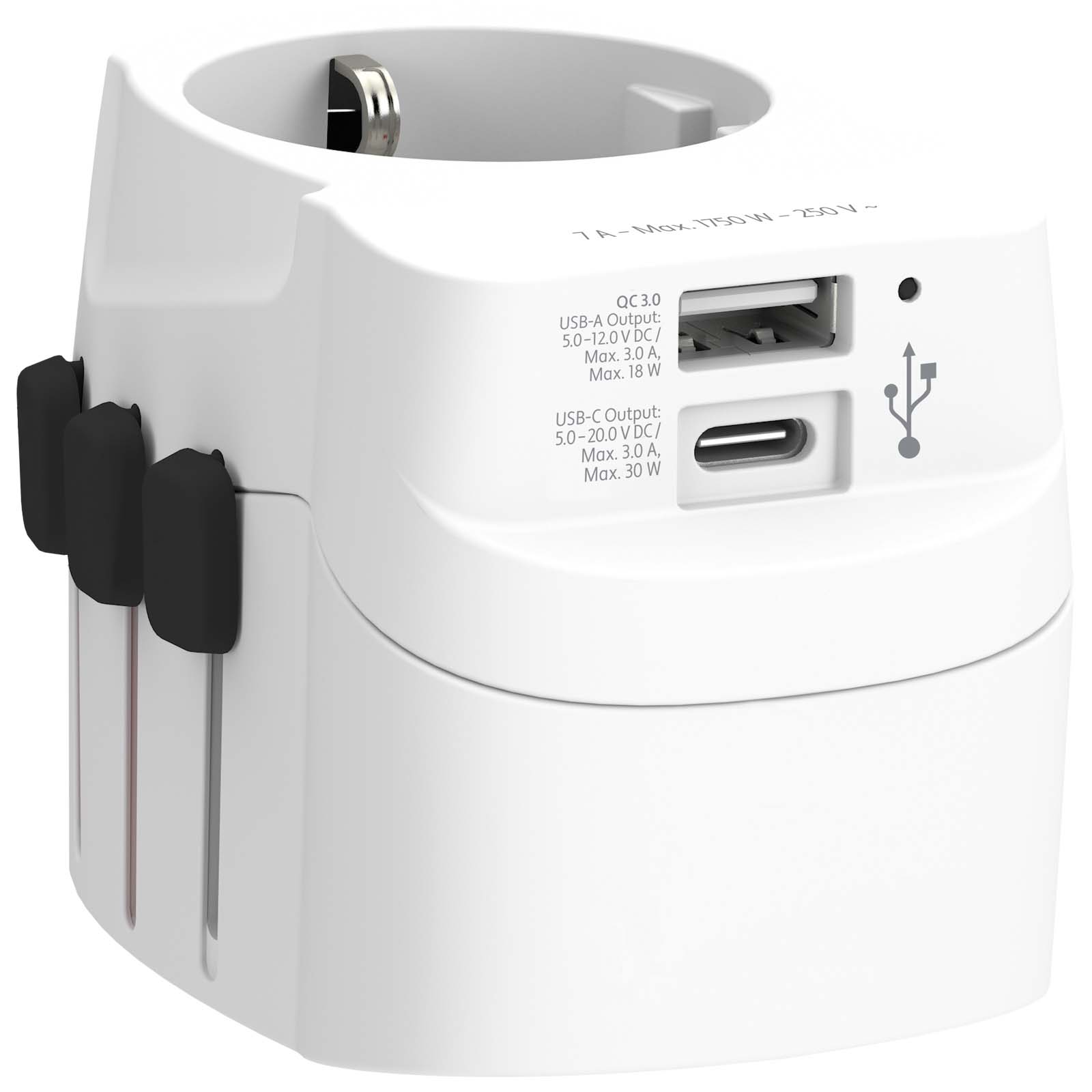 Adaptateur universel SKROSS® PRO Light USB AC30PD