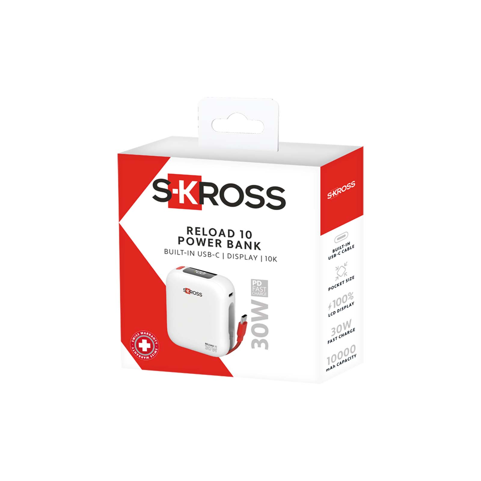 Batterie externe SKROSS® Reload 10 000 mAh