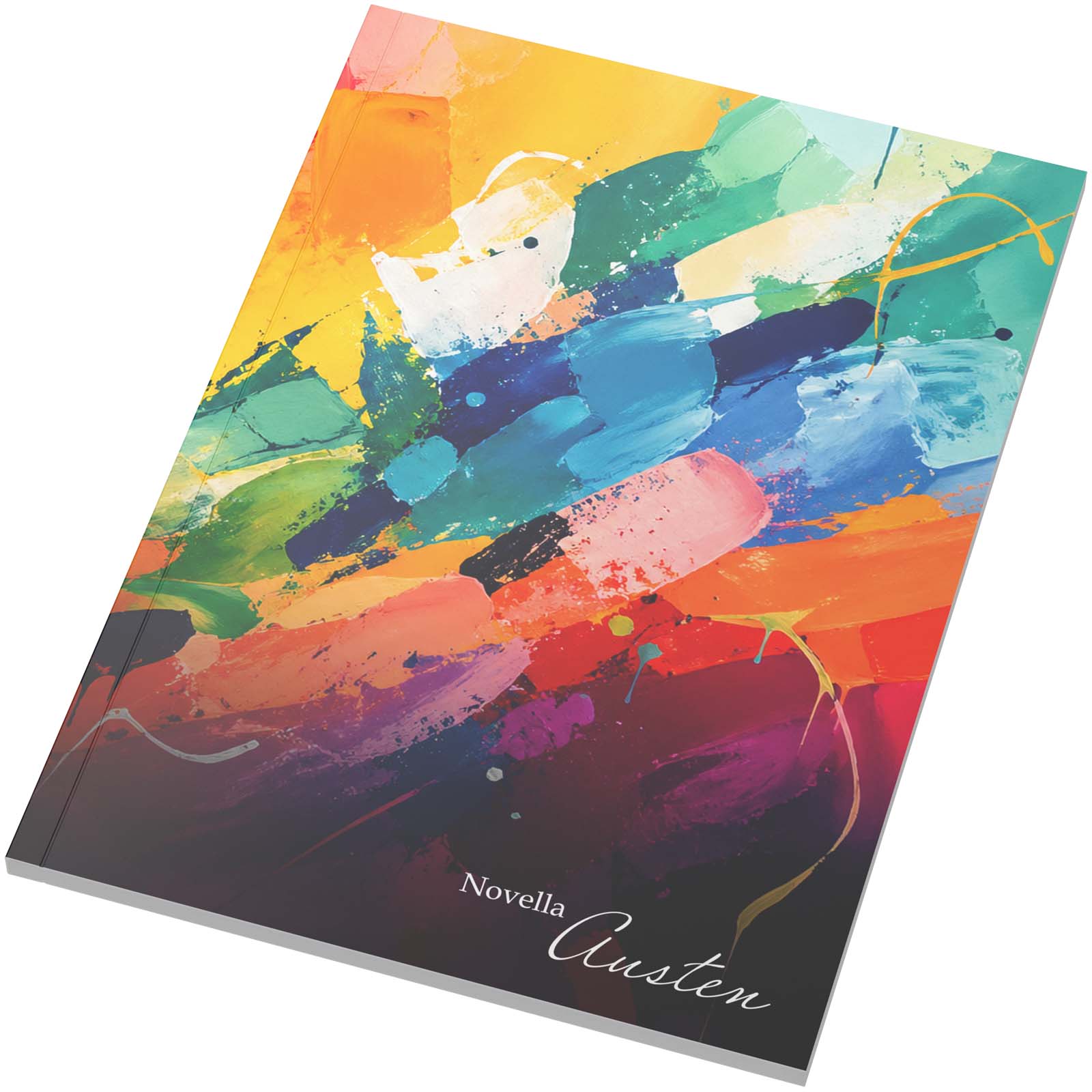 Carnet à couverture souple A5 Novella Austen avec 50 feuilles