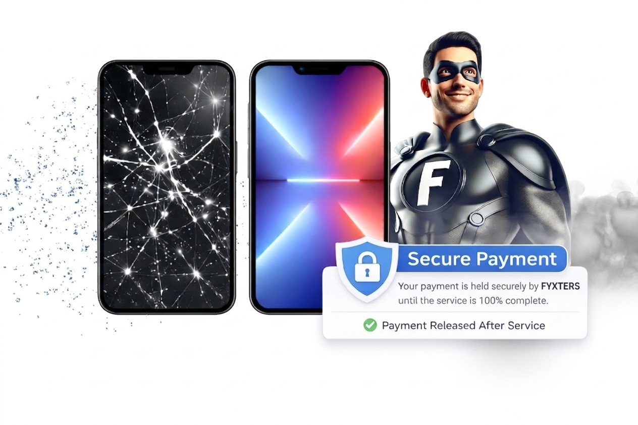 Secure phone service platform — payment released after service