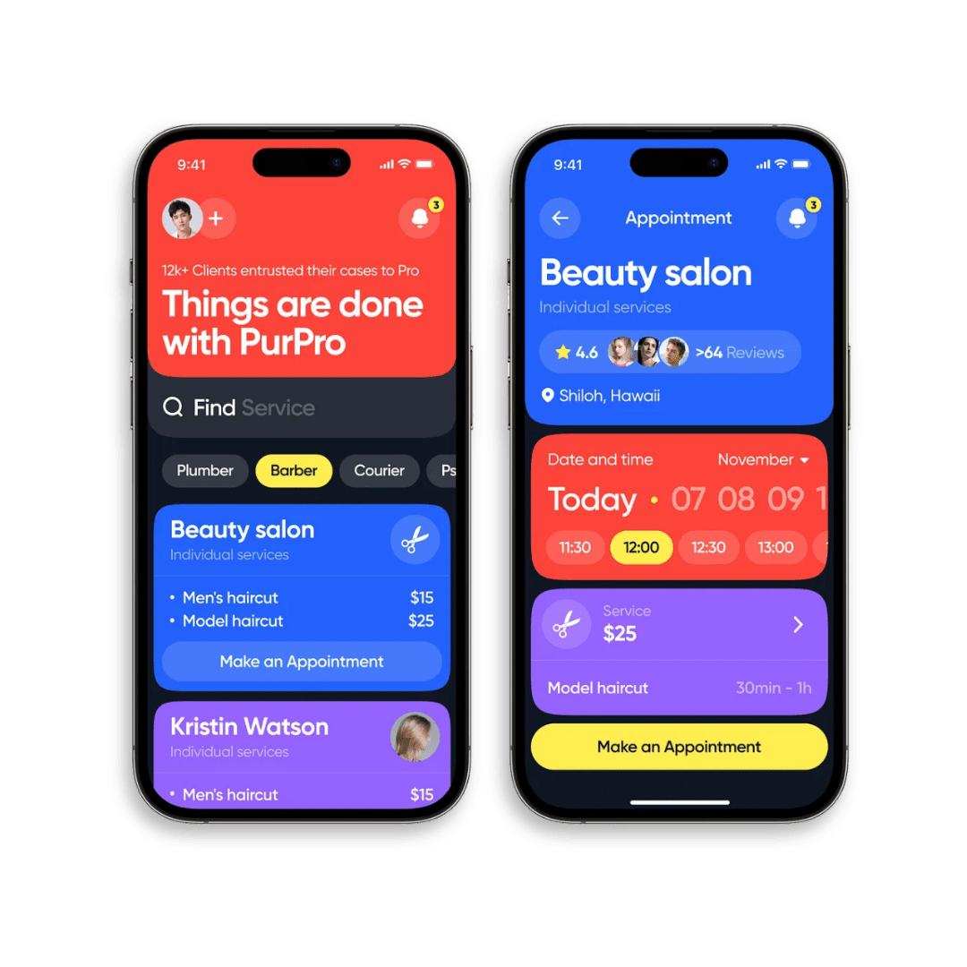 Services Booking IOS App - PremiumAppDeveloper Ios App Development Services