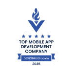 Top Mobile App Development Company USA - DesignRush Award 2025 - 2026