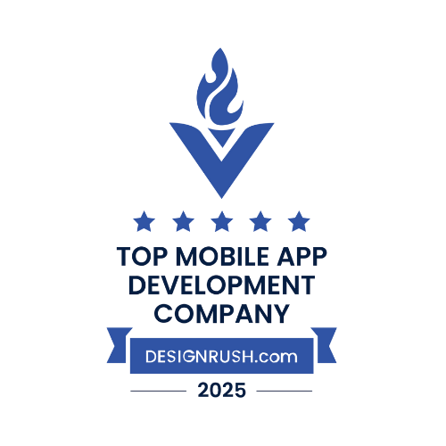 Top Mobile App Development Company USA - DesignRush Award 2025 - 2026