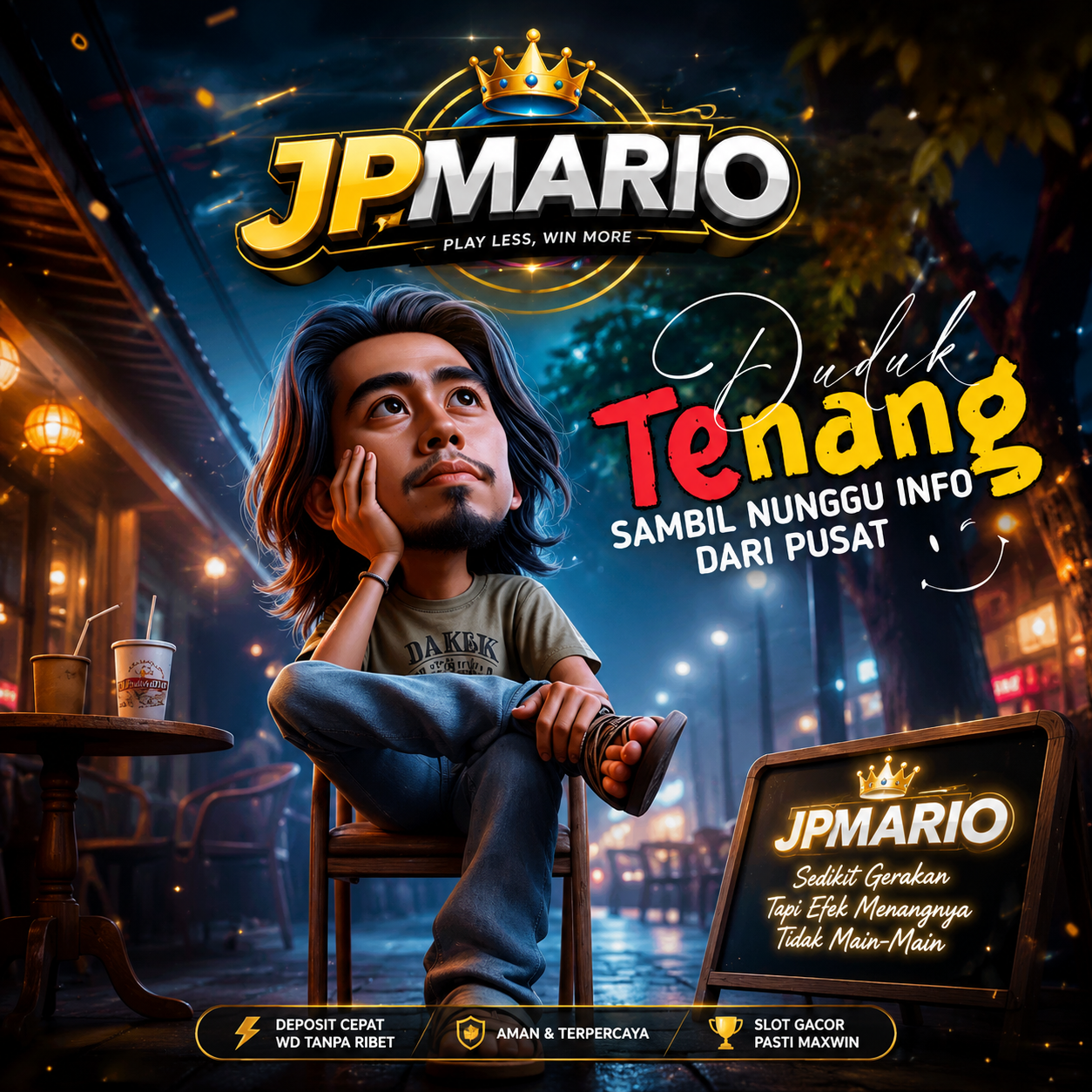 JPMARIO » Sedikit Gerakan Tapi Efek Menangnya Tidak Main-Main