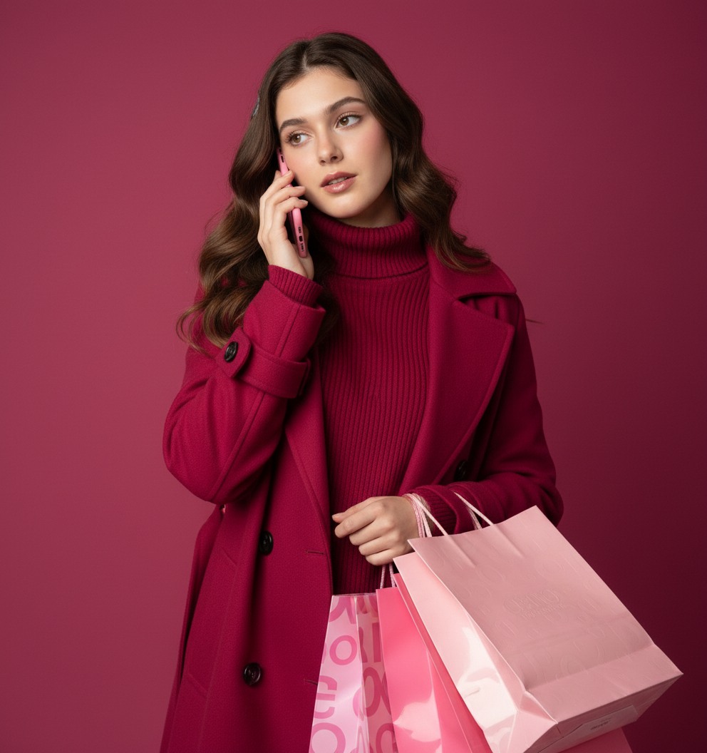 Retail Therapy (Shopping) AI image template preview