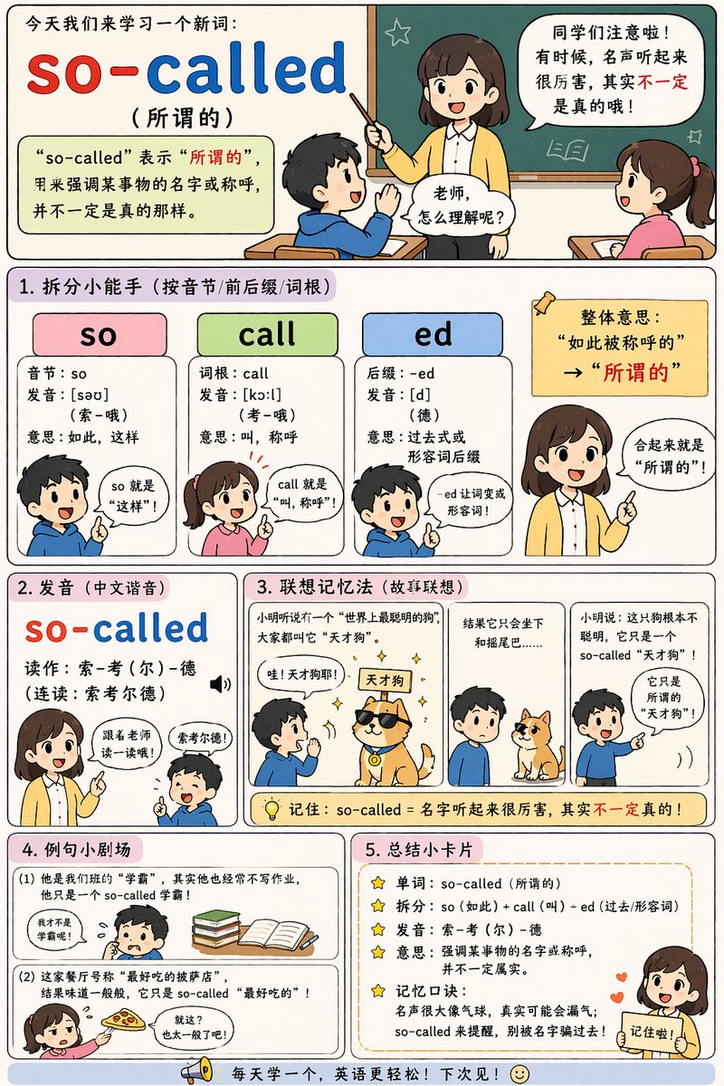 English Vocabulary Educational Infographic AI image template preview