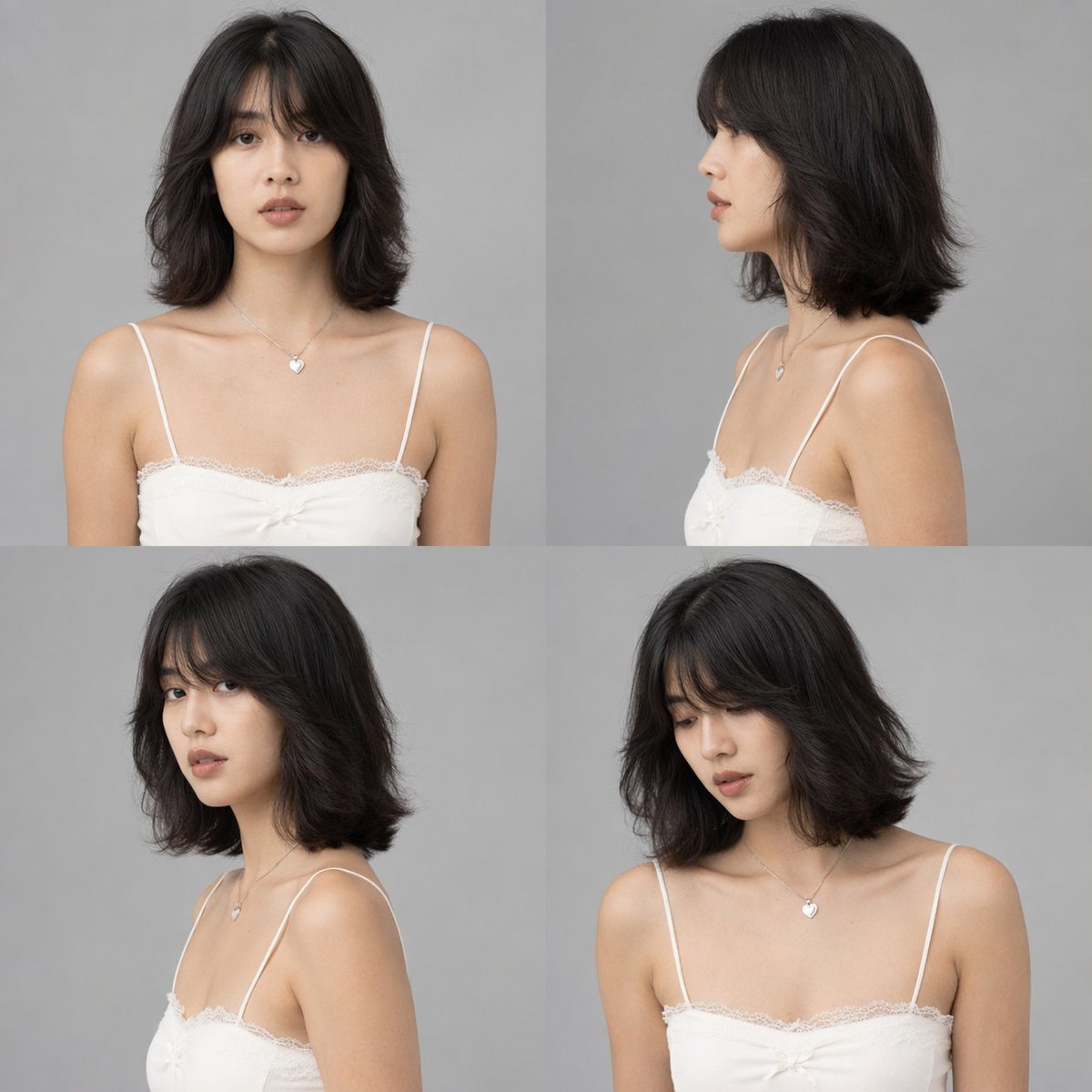 Multi-Angle Studio Character Sheet AI image template preview