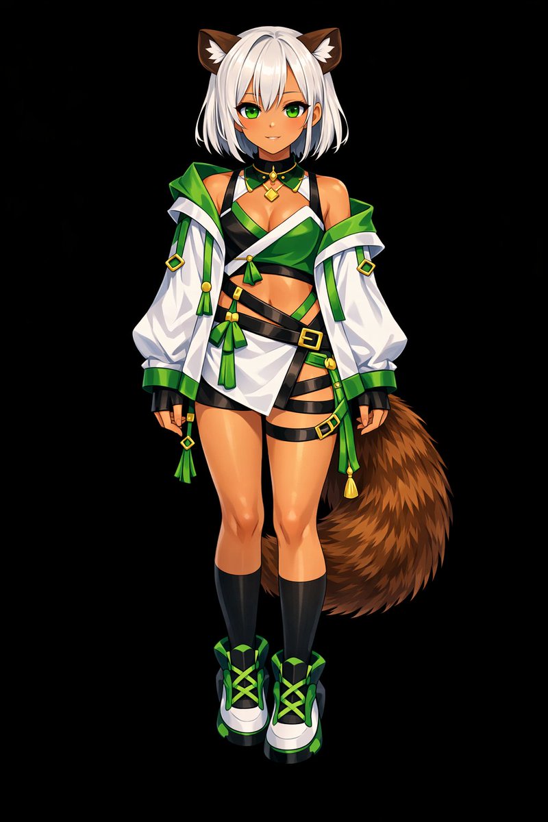 Glossy Anime Shading Transformation AI image template preview
