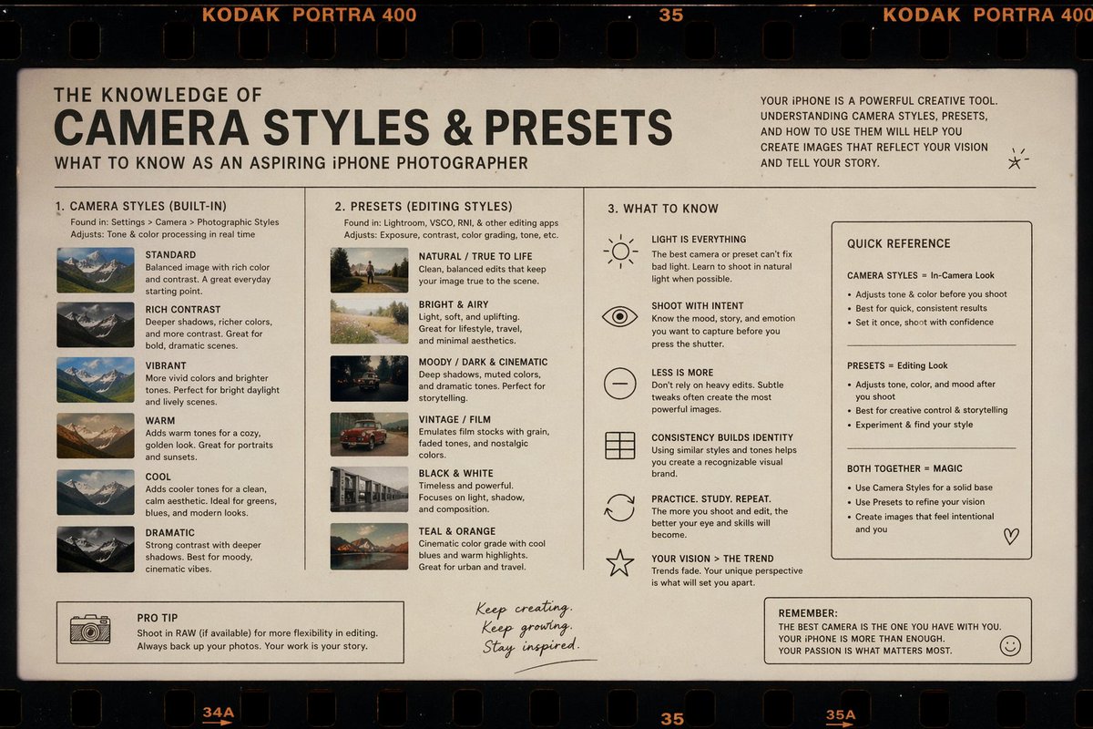 Film Style Instructional Diagram AI image template preview