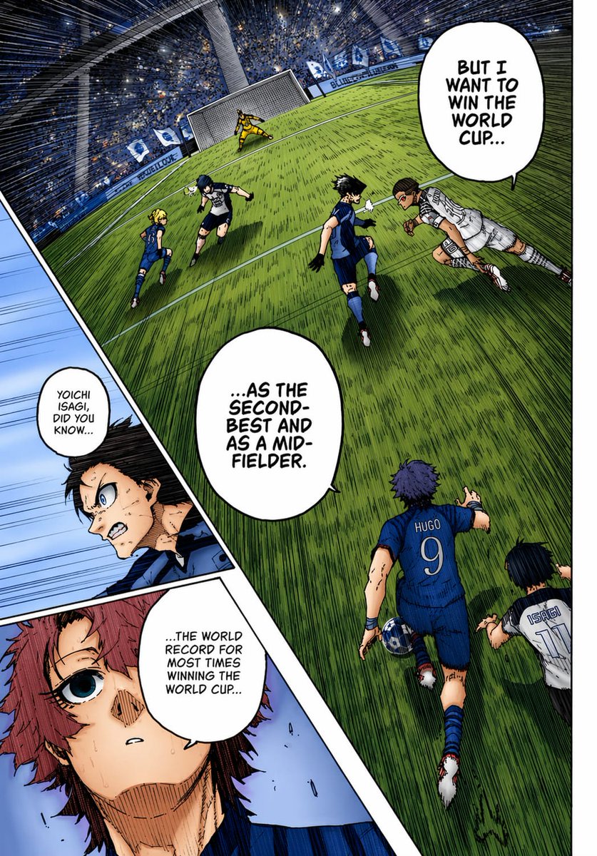 Colorized Soccer Manga Page AI image template preview