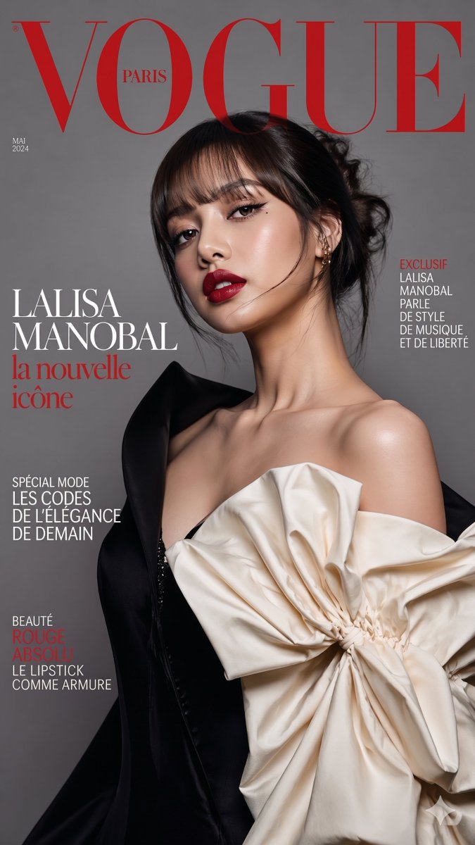 VOGUE Paris Haute Couture Cover example 2