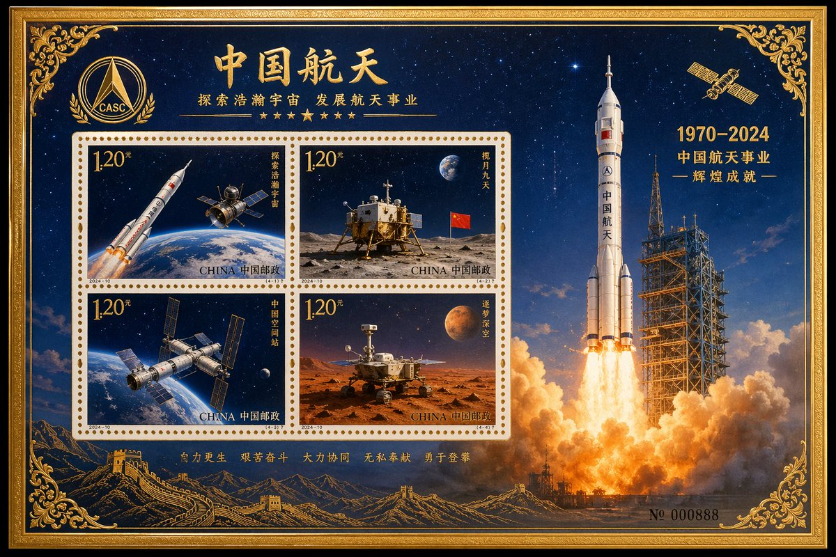 Commemorative Postage Stamp Sheet AI image template preview