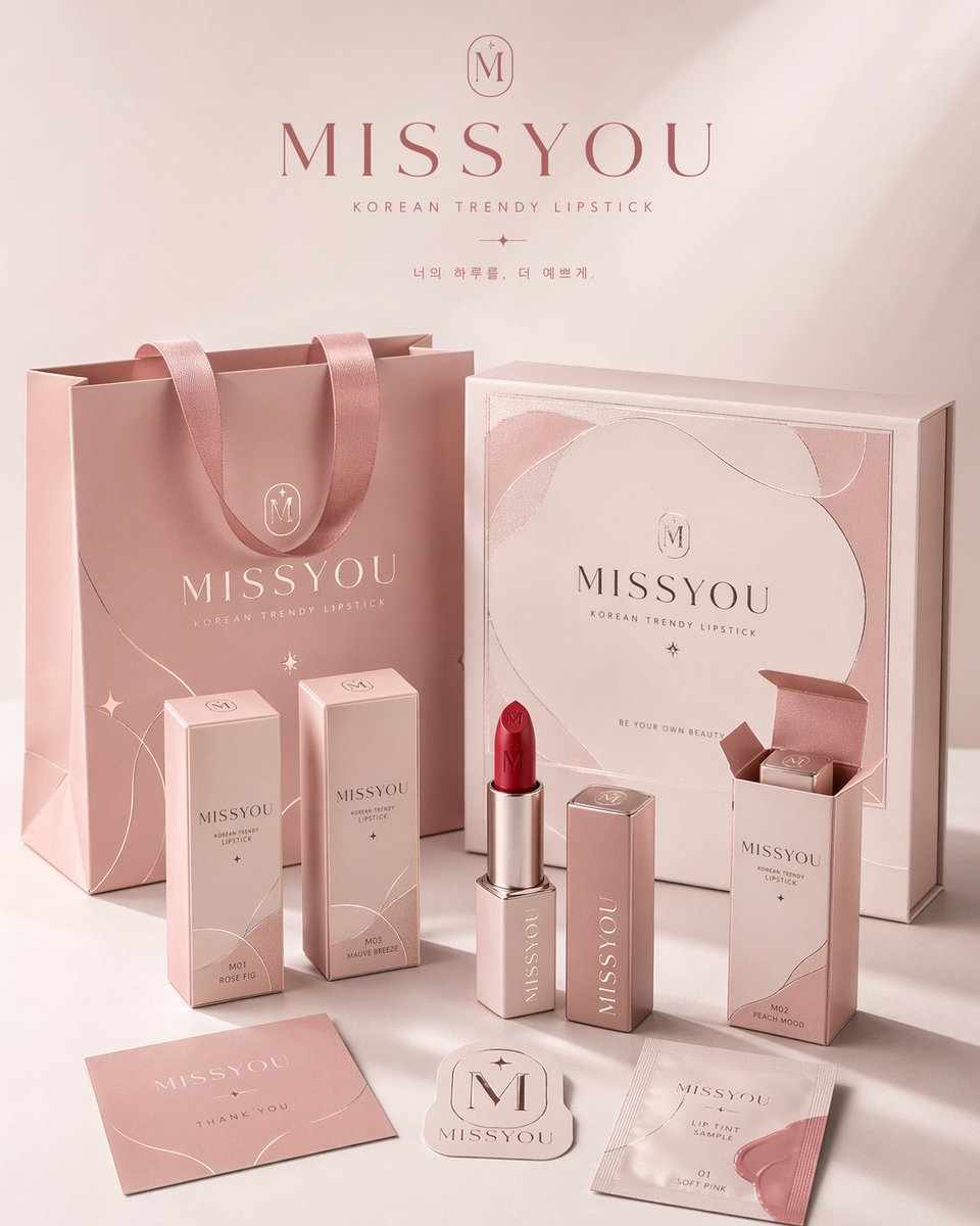 Professional Brand Packaging System AI image template preview