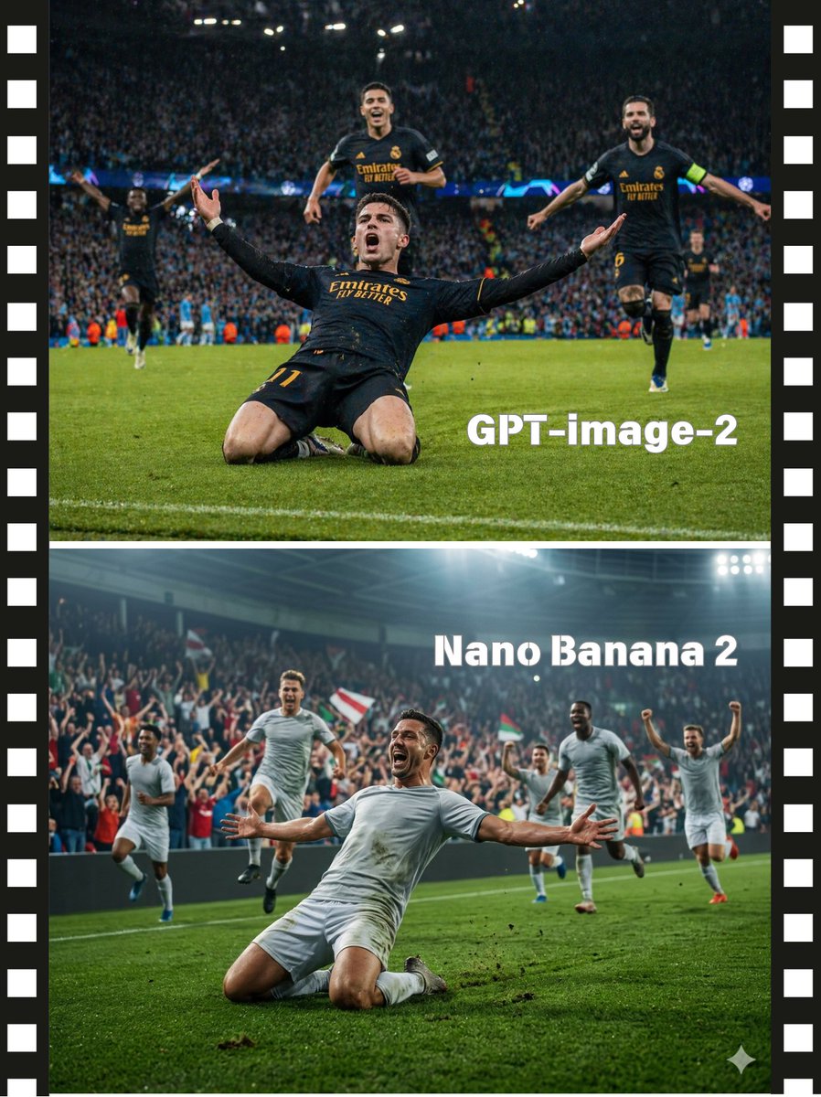 Soccer Model Comparison Poster AI image template preview