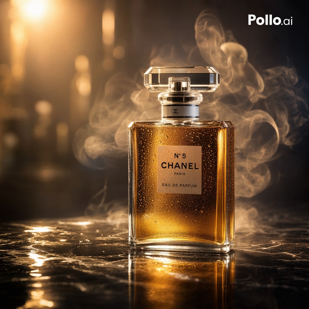 Luxury Perfume Ad Shot example 2