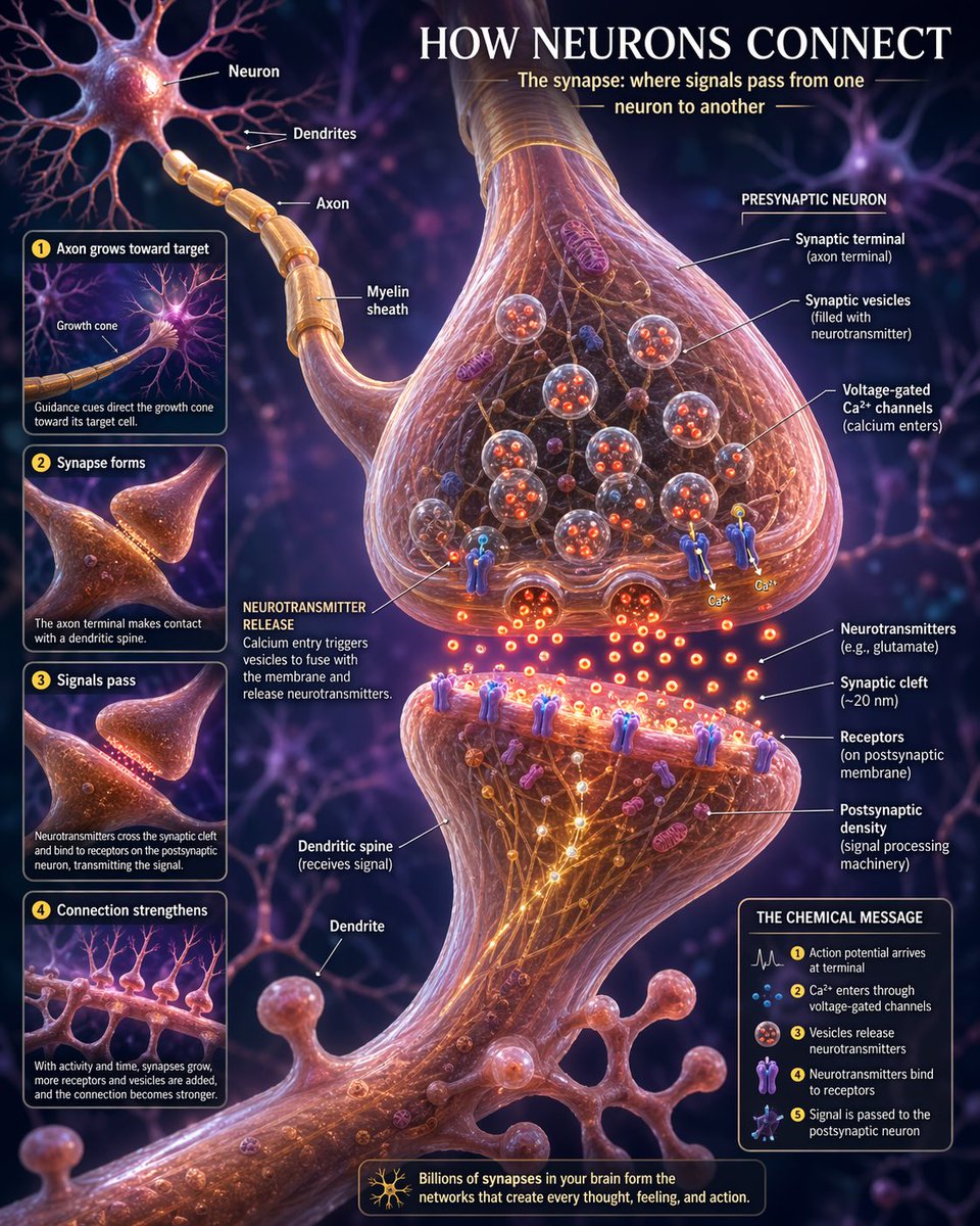 Neurons connection visualization AI image template preview