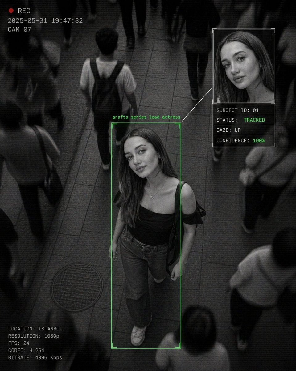 Cinematic Surveillance Interface Aesthetic example 3