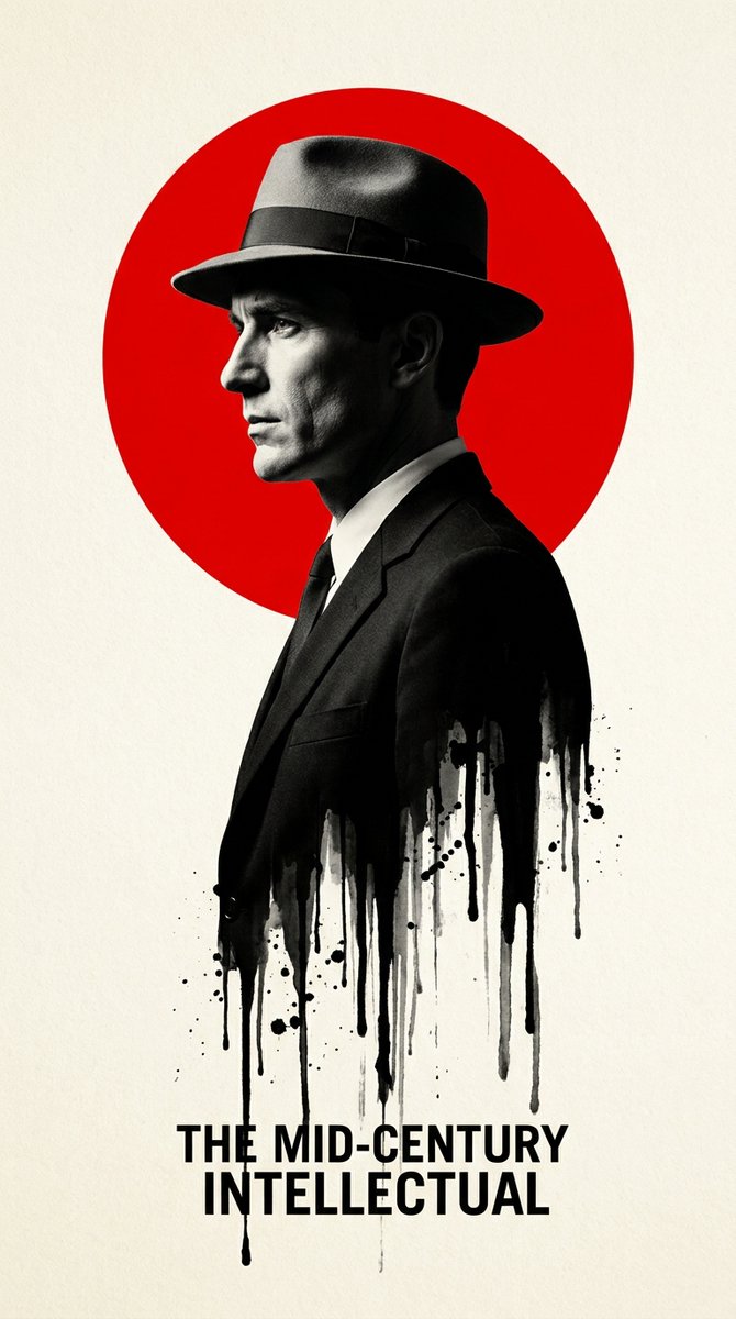 Noir Melting Ink Poster AI image template preview