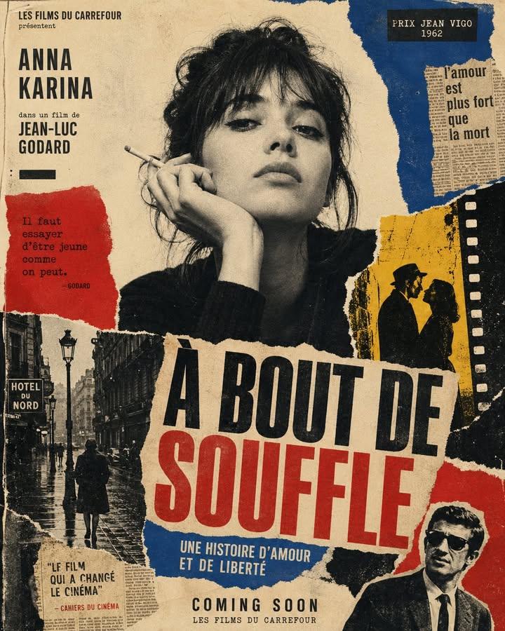 1960s Art-House Film Poster AI image template preview