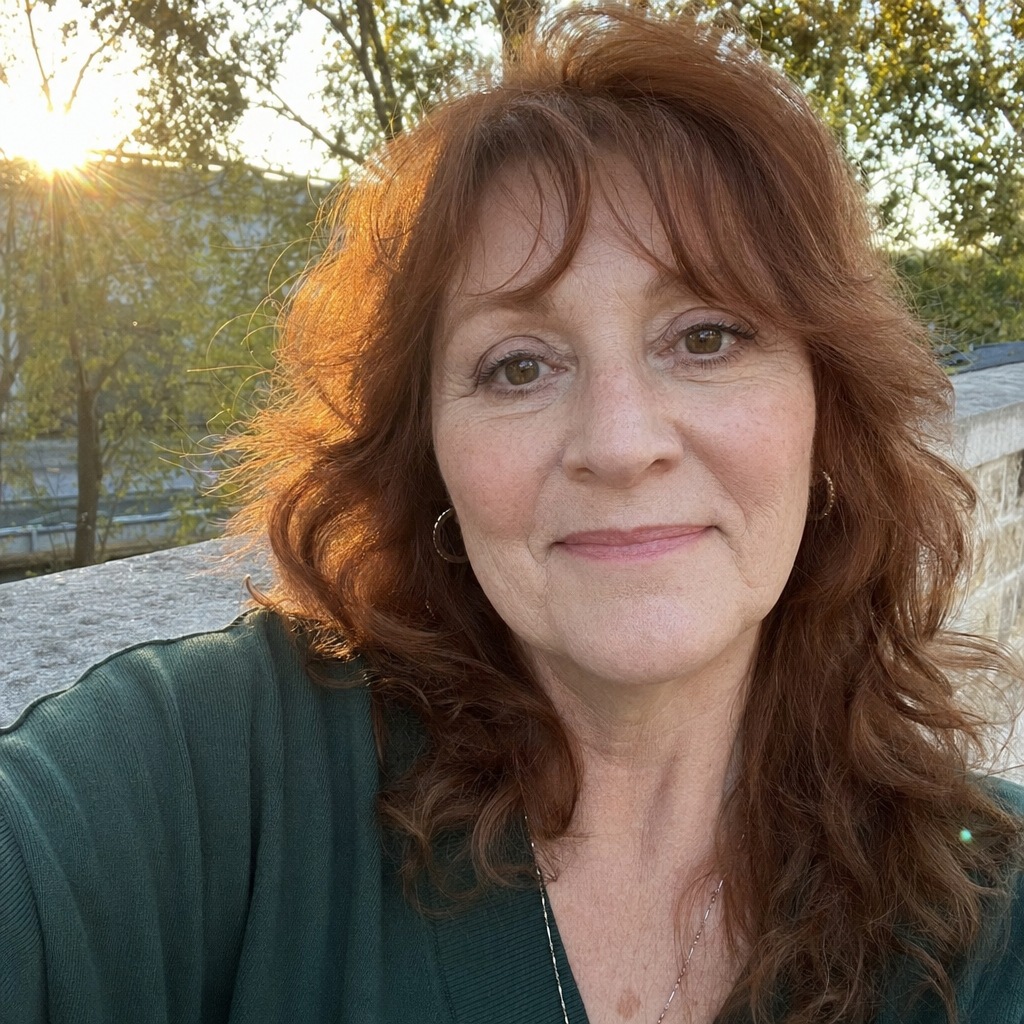 Golden Hour Organic Outdoor Selfie AI image template preview