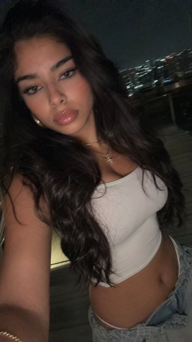 Night Balcony Flash Selfie AI image template preview