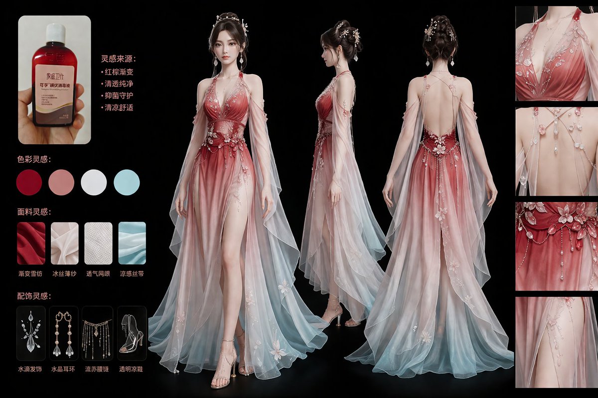 Iodine Bottle Inspired Fashion example 2