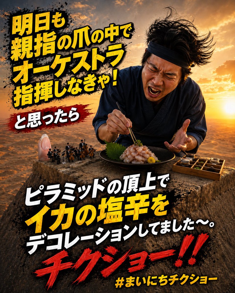 Surreal Japanese Meme Thumbnail at Pyramid AI image template preview