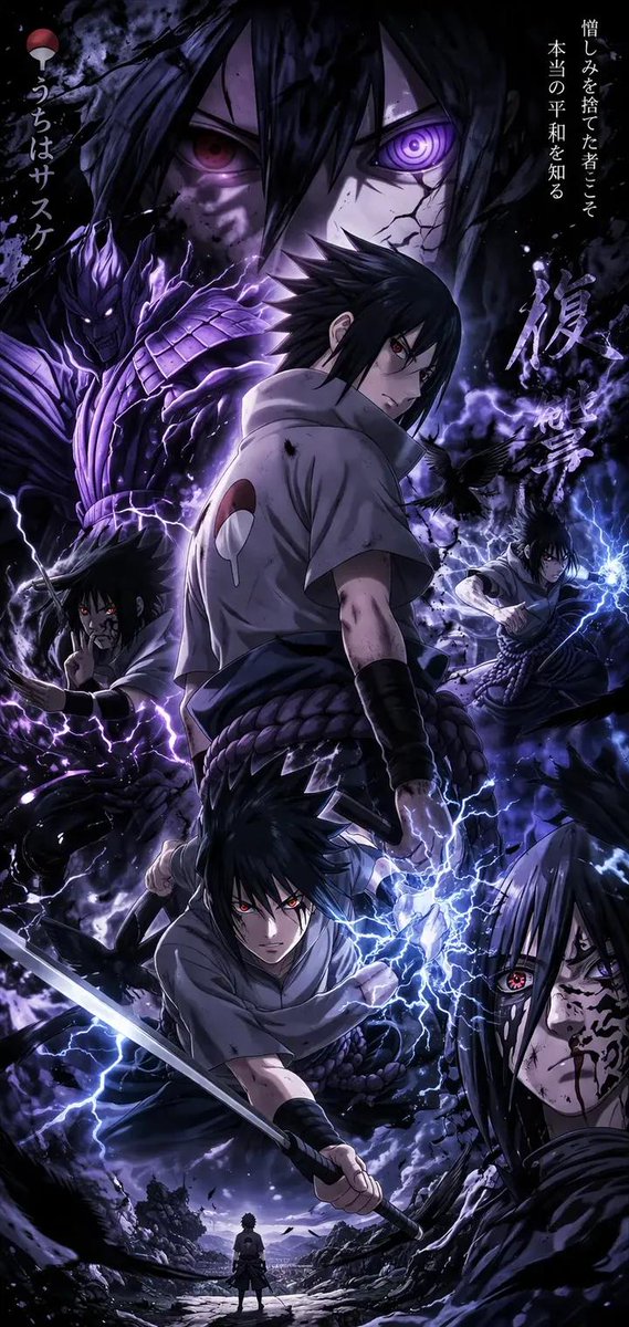 Anime Character Mobile Wallpaper AI image template preview