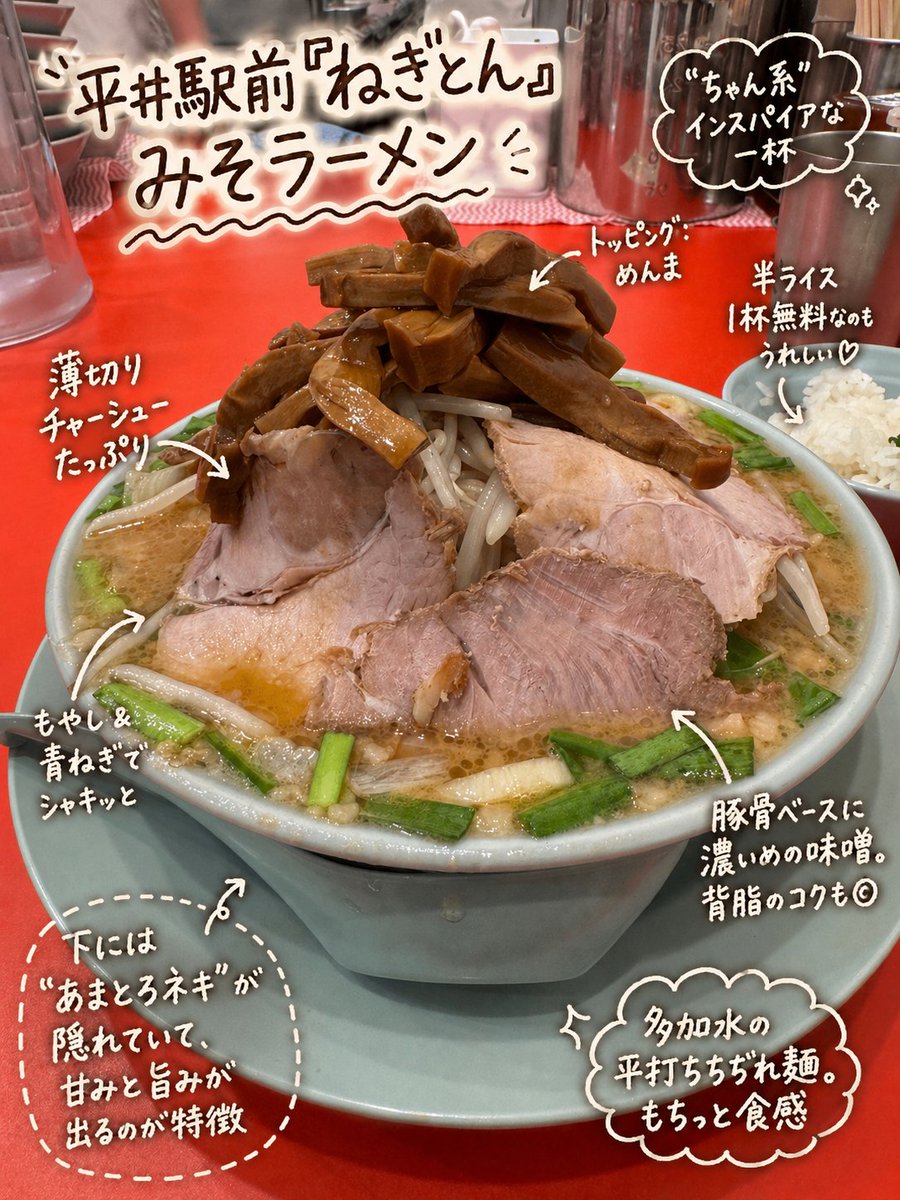 Annotated Japanese Miso Ramen Photo AI image template preview