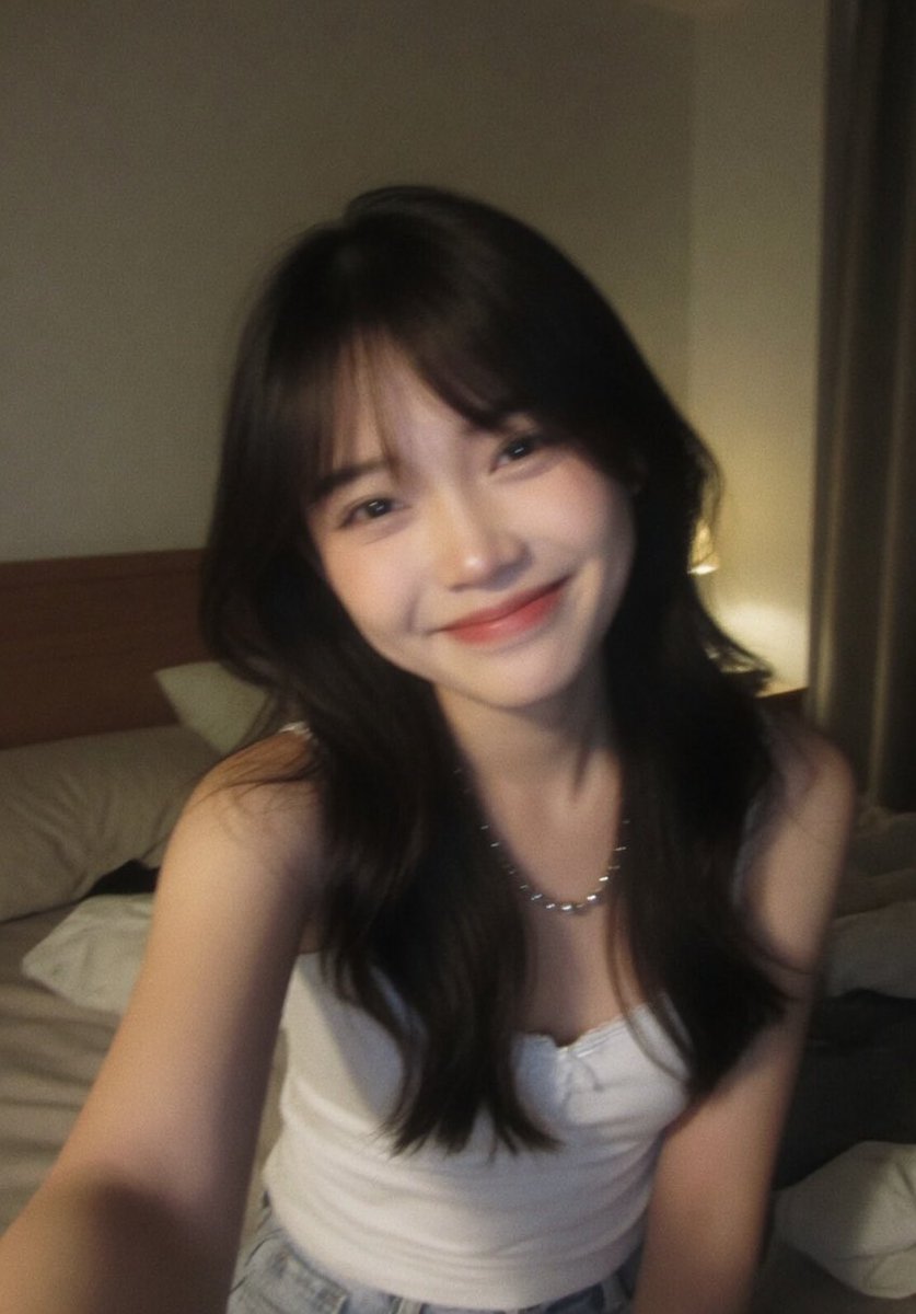 Censored Night Bedroom Selfie AI image template preview