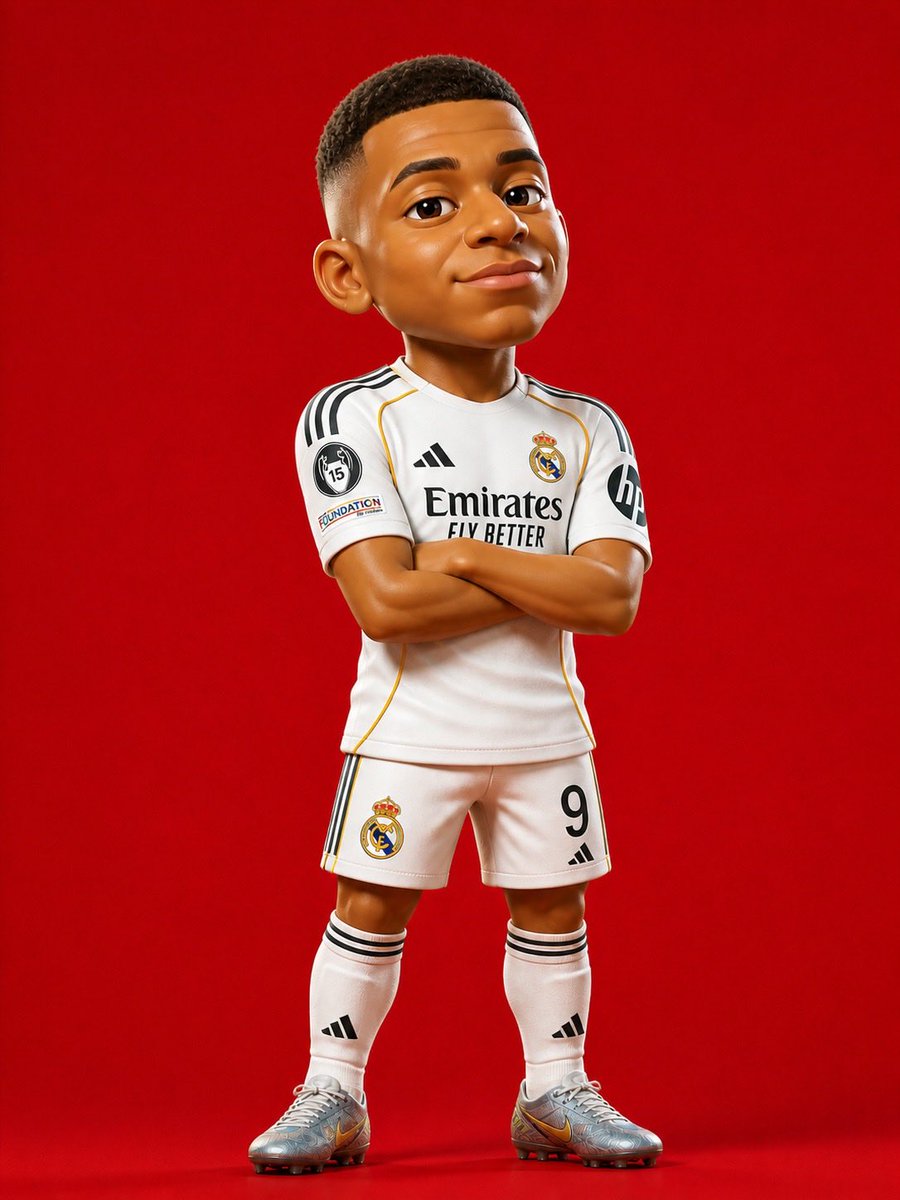 3D Stylized Soccer Player AI image template preview