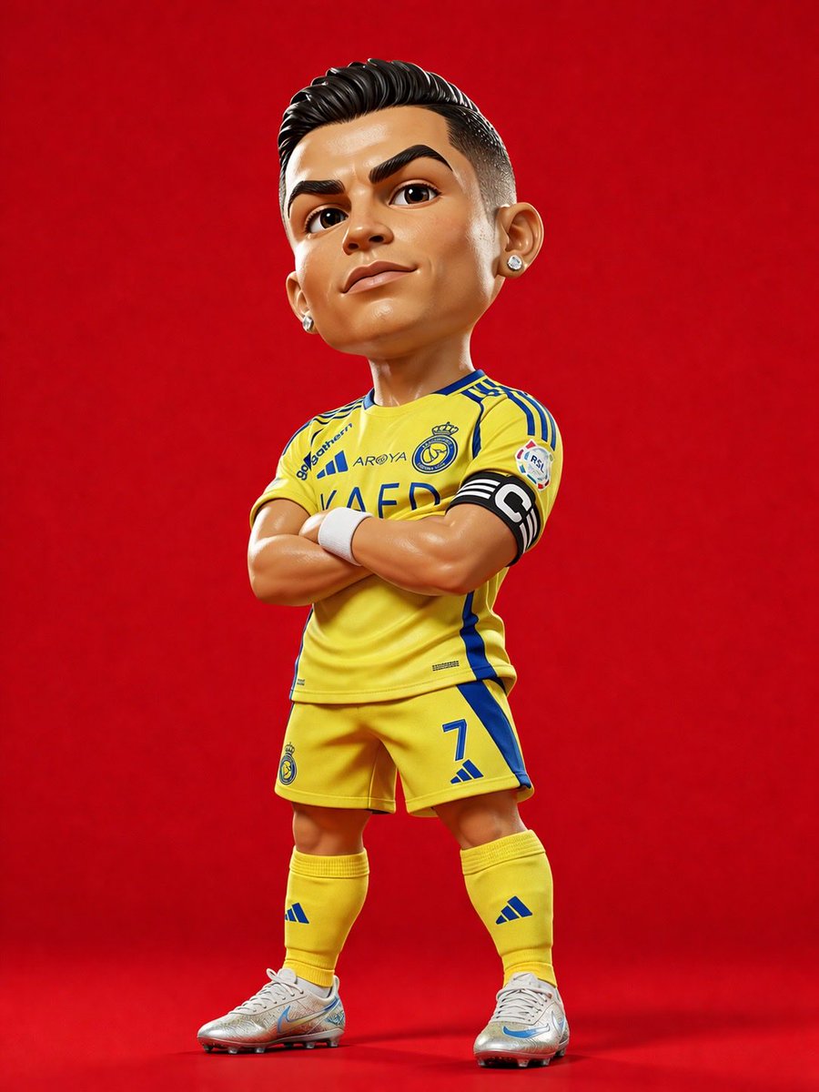 3D Stylized Soccer Player example 2