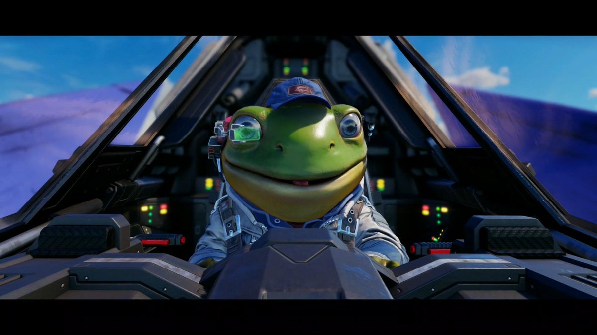 Cute Frog Fighter Pilot AI image template preview