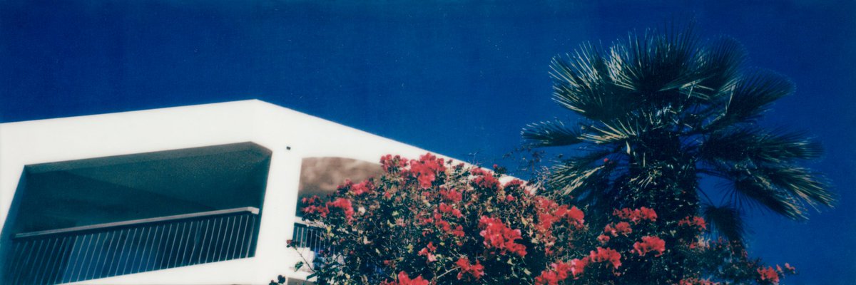 Mediterranean Villa Film Panorama AI image template preview