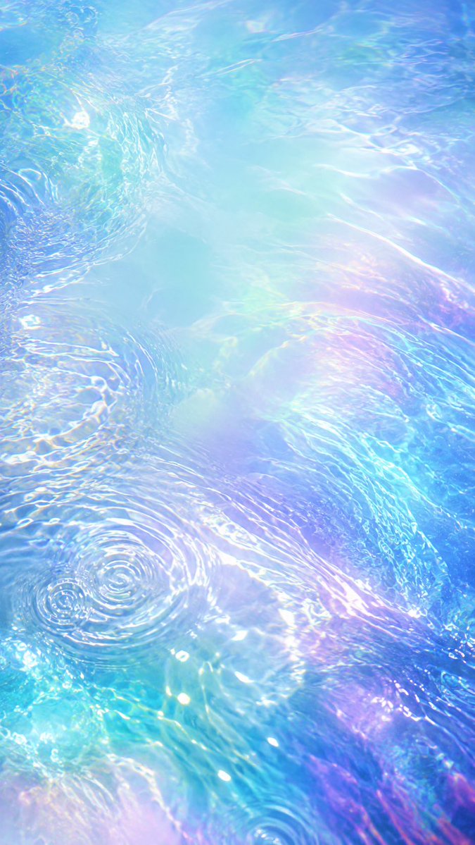 Iridescent Water Phone Wallpaper AI image template preview
