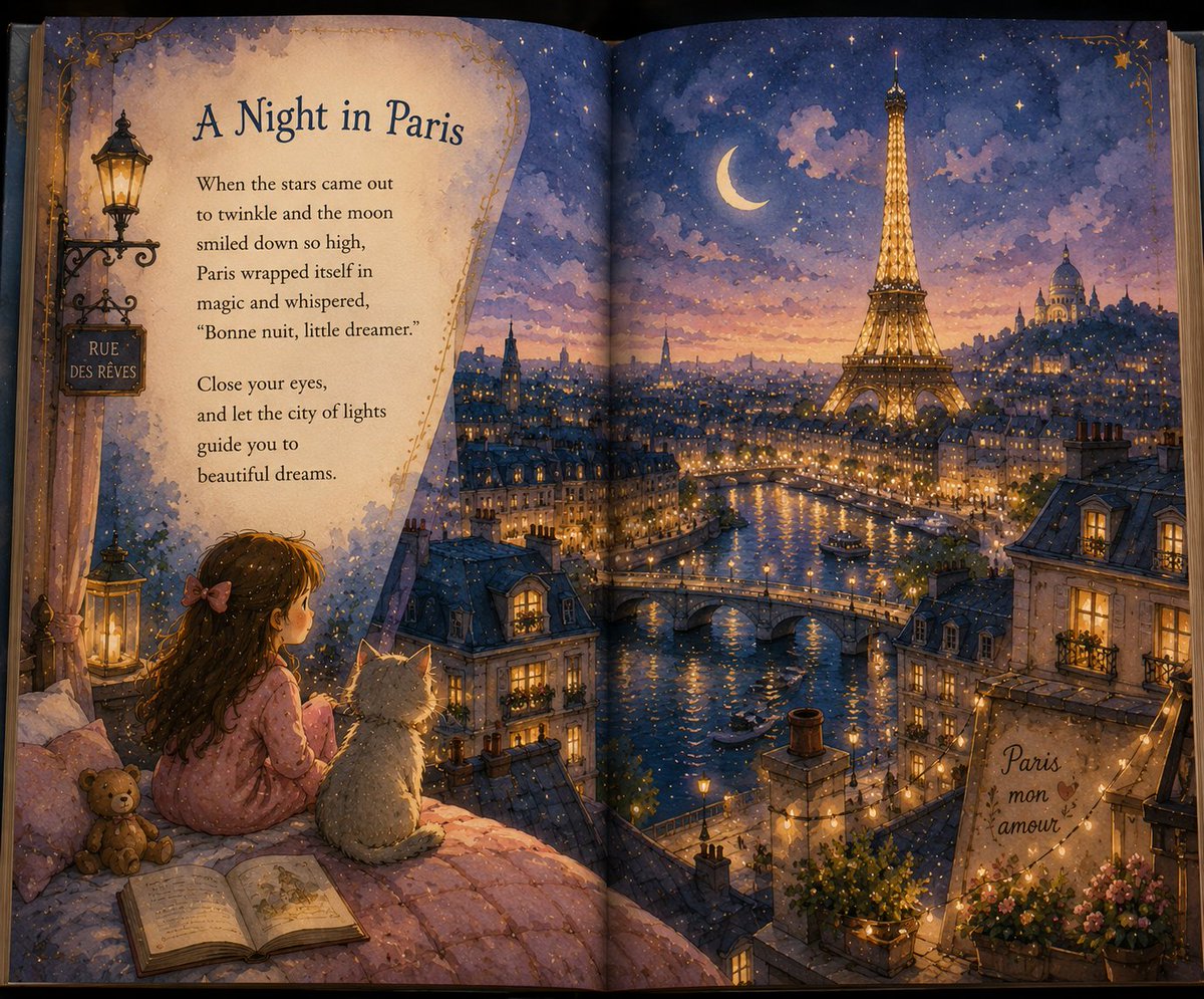 Magical Children's Storybook Illustration example 3