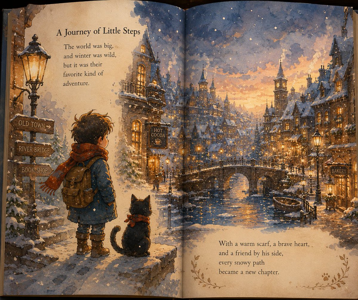 Magical Children's Storybook Illustration example 4