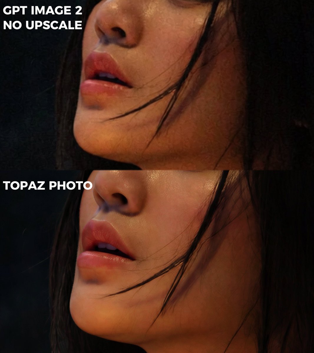 Extreme Zoom Comparison Crop AI image template preview