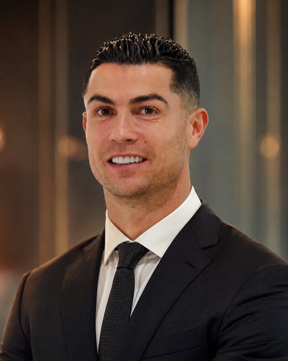 Premium Corporate Executive Headshot AI image template preview