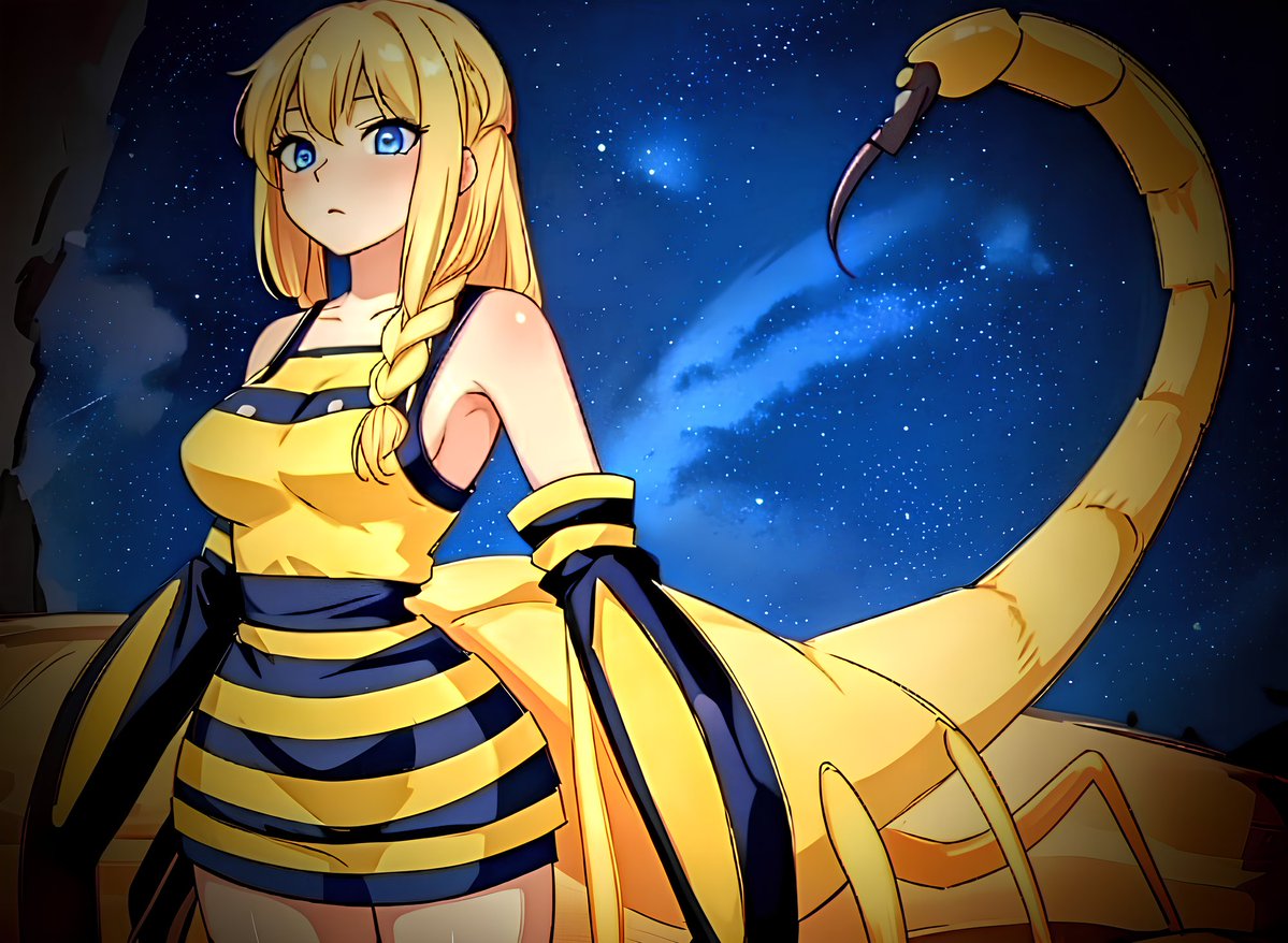 Deathstalker Arachne Personification AI image template preview