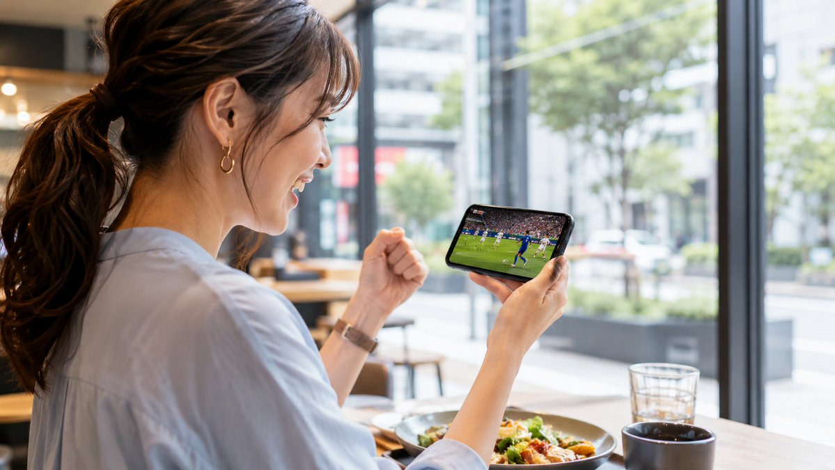 Sports Streaming Social Media Image AI image template preview