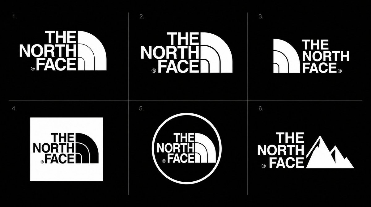 Logo Variation Grid AI image template preview