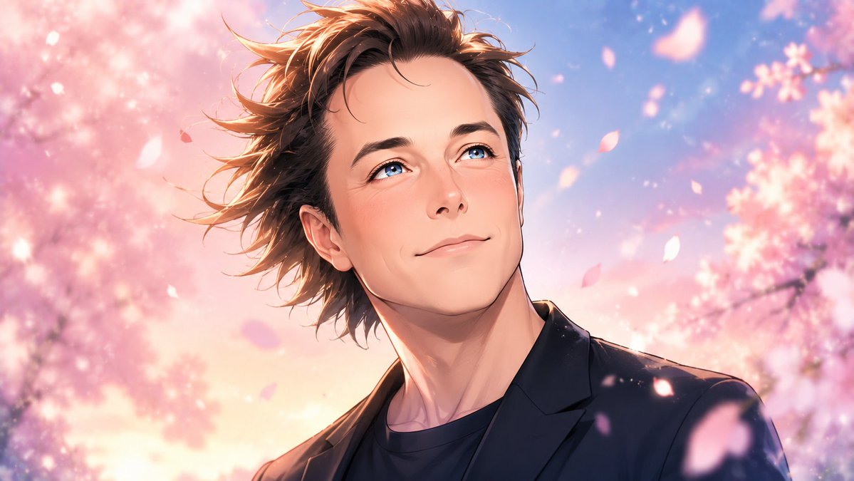 Anime Celebrity Sakura Portrait AI image template preview
