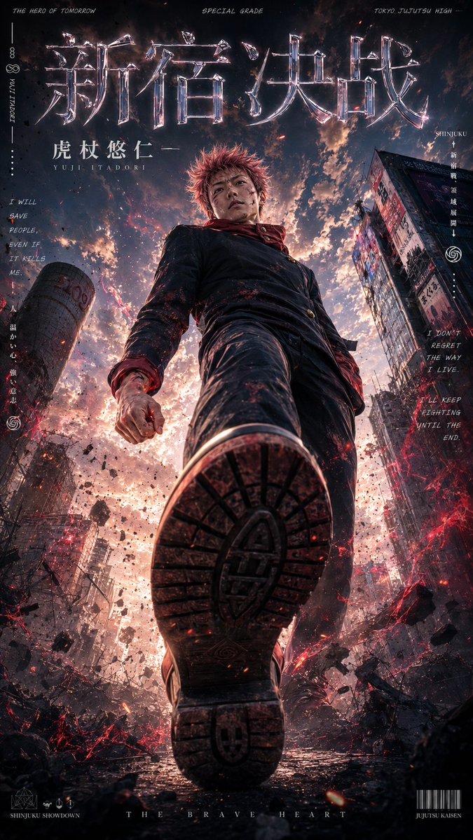 Live-Action Anime Movie Poster example 3