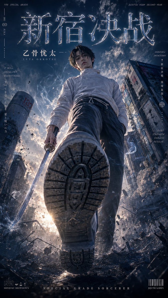 Live-Action Anime Movie Poster example 4